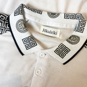 Jökulríki Print Polo T-shirt for Men