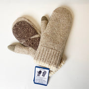 Jökulríki Rag Mittens for Men Knitted Gloves