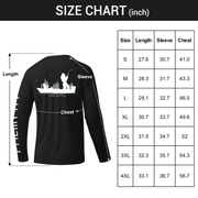 Mens Fishing Shirts Long Sleeve UPF 50+