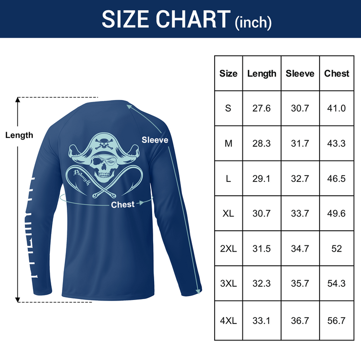 Mens Fishing Shirts Long Sleeve UPF 50+