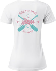 Palmyth Fishing Shirts for Women UPF 50+ Sun Protection Short Sleeve Lightweight Quick-Dry T-Shirt