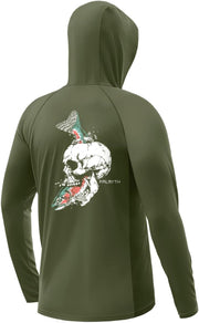 Men's Neck Gaiter Fishing Hoodie FS02