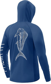 Men's Fishing Hoody with Neck Gaiter FS49