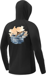 Men's Neck Gaiter Fishing Hoodie FS02