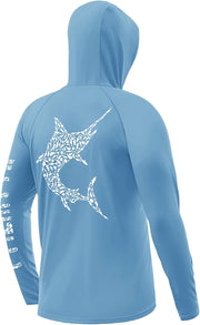 Men's Fishing Hoodie with Neck Gaiter FS45