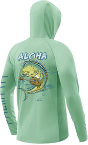 Men's UV Hoodie with Neck Gaiter FS50