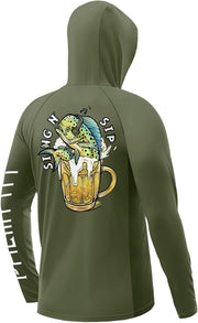 Men's Neck Gaiter Fishing Hoodie FS51