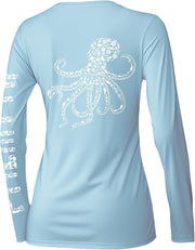 Palmyth Womens Fishing Shirt UPF 50 Sun Protection Long Sleeve T-Shirt
