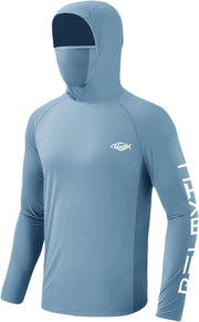 Men's Fishing Hoody with Neck Gaiter FS49
