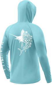 Men's Fishing Hoodie with Neck Gaiter FS45