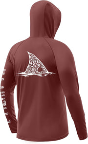 Men's Fishing Hoodie with Neck Gaiter FS45