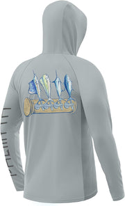 Men's Fishing Hoodie with Neck Gaiter FS47