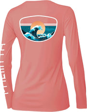 Women's Graphic Long Sleeve Shirt FS09