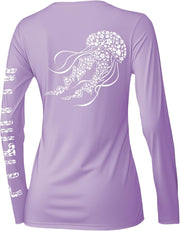 Palmyth Womens Fishing Shirt UPF 50 Sun Protection Long Sleeve T-Shirt