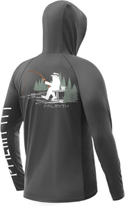 Men's Fishing Hoody with Neck Gaiter FS49