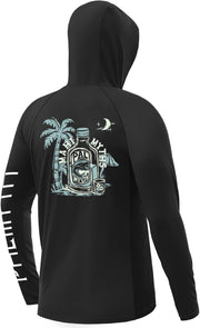 Men's Fishing Hoodie with Neck Gaiter FS47