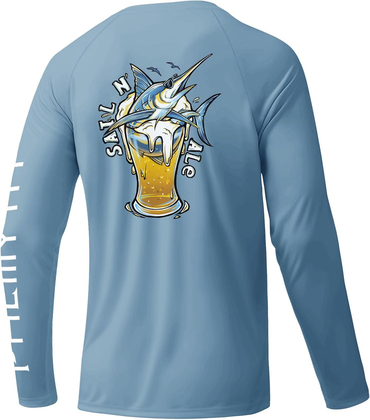 Fishing Shirts for Men Long Sleeve UPF 50+ FS04