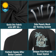 Men's Neck Gaiter Fishing Hoodie FS02