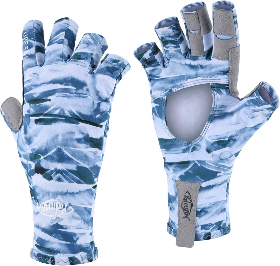 MOUNT TEC UPF50+ Fingerless Sun Gloves - UV Protective For Driving, Fishing, Golf