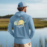 Men's Fishing Hoody with Neck Gaiter FS49