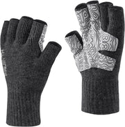 Wool Fingerless Fishing Gloves for Men & Women FG07
