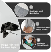 Men's Neck Gaiter Fishing Hoodie FS40