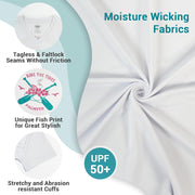 Palmyth Fishing Shirts for Women UPF 50+ Sun Protection Short Sleeve Lightweight Quick-Dry T-Shirt