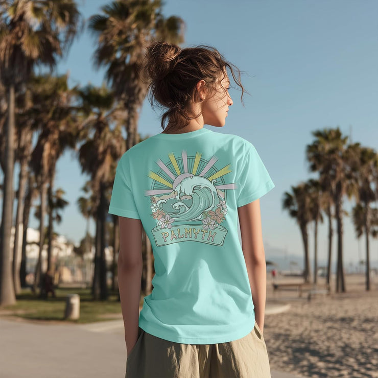 Palmyth Fishing Shirts for Women UPF 50+ Sun Protection Short Sleeve Lightweight Quick-Dry T-Shirt