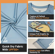 Men's Graphic Fishing Shirt FS19