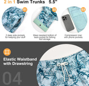 Men's Swim Shorts with Pockets FP03