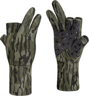 Palmyth Mens Hunting Gloves Lightweight Fingerless Camo Glove