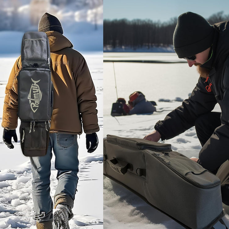 Ice Fishing Rod Case (32", Gray) FB03
