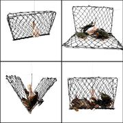 Palmyth Castable Crab Trap Hawk Foldable Crabjaw with Crab Gauge and Bait Clip  FN02