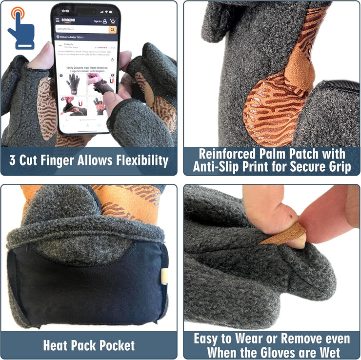 Convertible Fishing Gloves FG04
