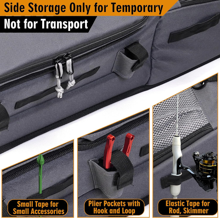 Ice Fishing Rod Case (32", Gray) FB03