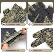 Palmyth Mens Hunting Gloves Lightweight Fingerless Camo Glove
