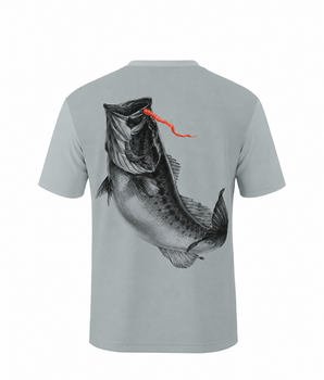 Palmyth Men's Fishing Shirt Short Sleeve UPF50+ Quick-Dry T-Shirts FS29