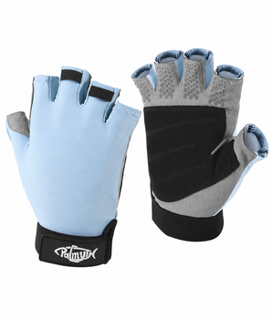 Palmyth UV Fishing Gloves Sun Protection Fingerless Kayaking Glove Men Women UPF 50+ SPF for Sailing, Hiking, Paddling, Canoeing, Rowing, Driving FG11