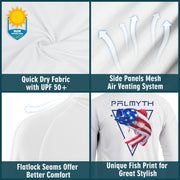 Men Long Sleeve Hoody UPF 50+ Shirts