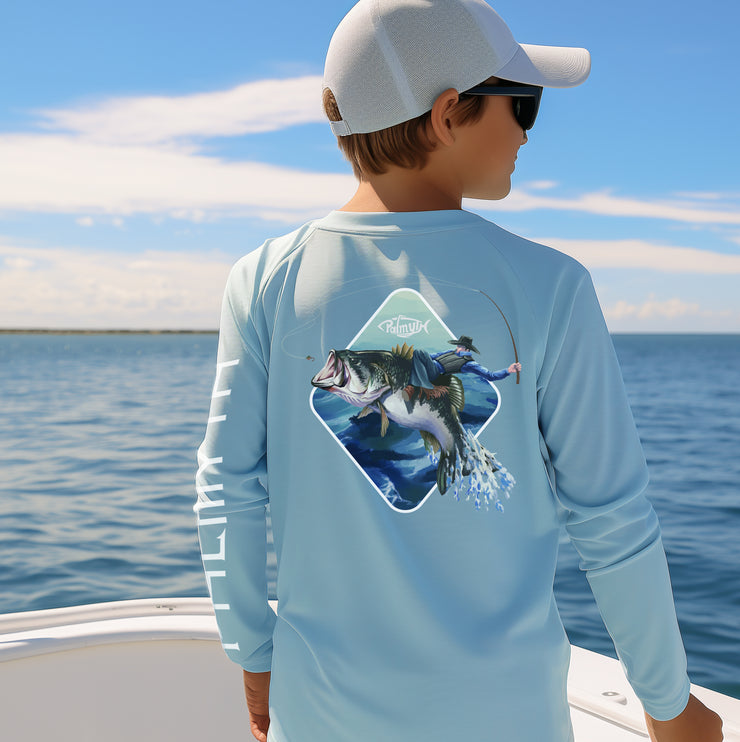 Youth Boys Long Sleeve Shirt UPF 50+