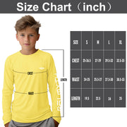 Youth Boys Long Sleeve Shirt UPF 50+