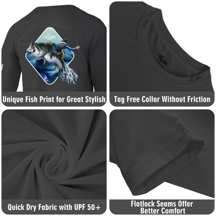 Men Long Sleeve UPF 50+ Shirts