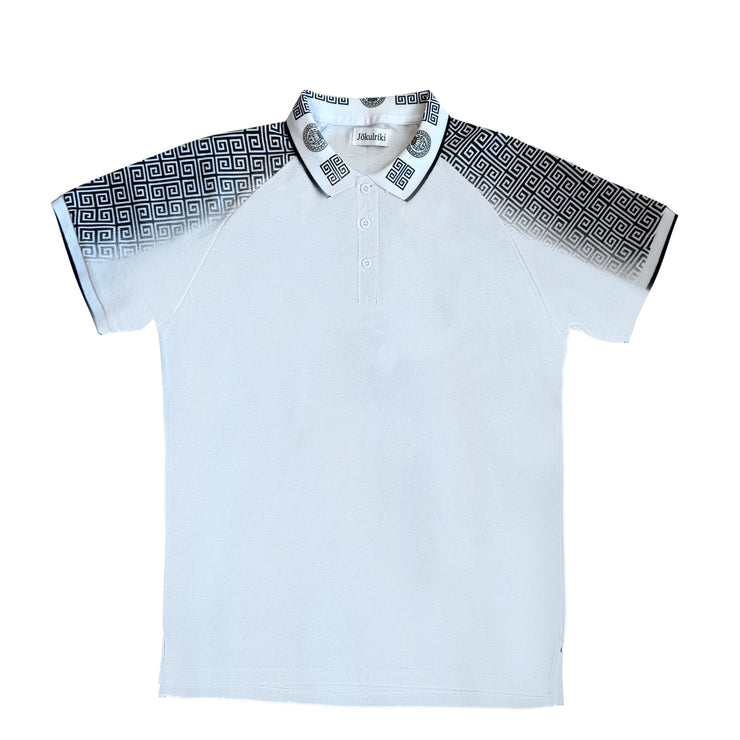 Jökulríki Print Polo T-shirt for Men